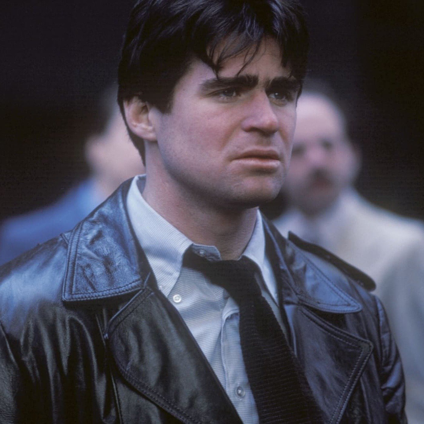 Brown Leather Jacket worn by Rory Devaney (Brad Pitt) in The Devil's Own  movie